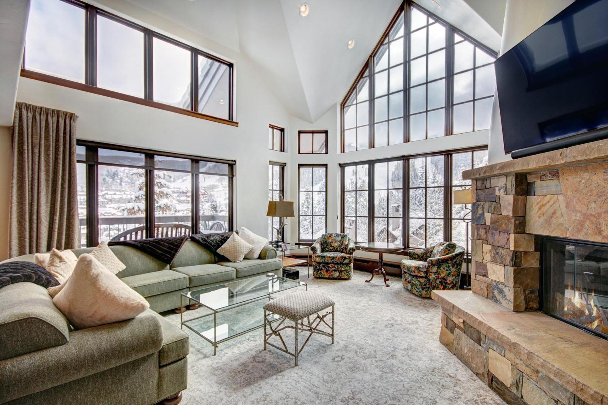 Luxury Ski-In 3 Bedroom Penthouse Inside Pines Lodge, Sleeps 10! Condo Beaver Creek Eksteriør bilde